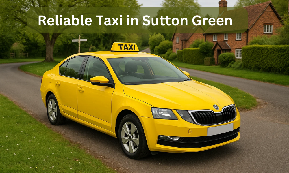 Taxi in Sutton Green